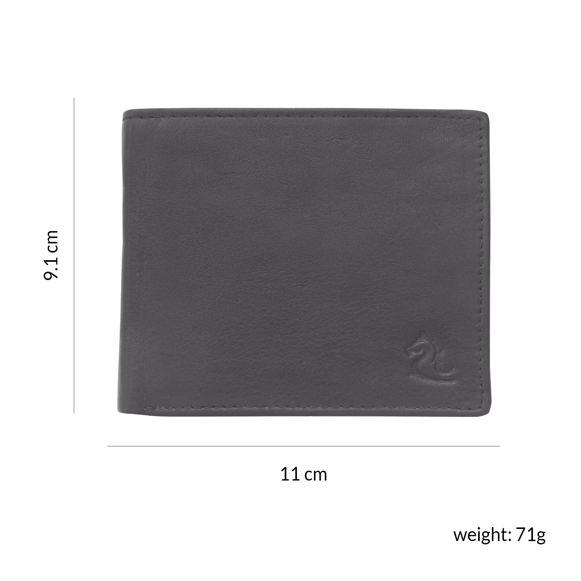 14001 Black Bifold Wallet