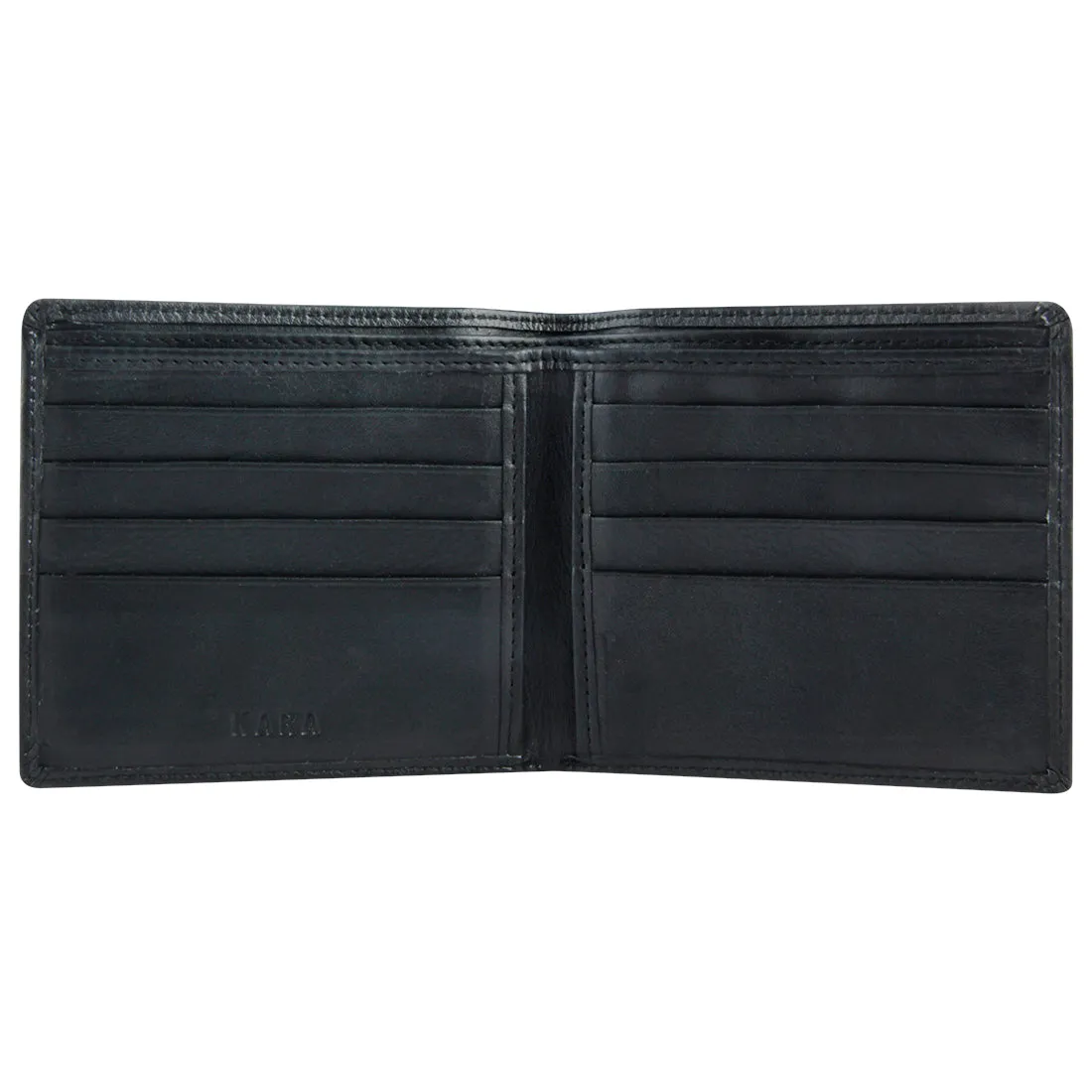 14011 Black Medium Bifold Wallet