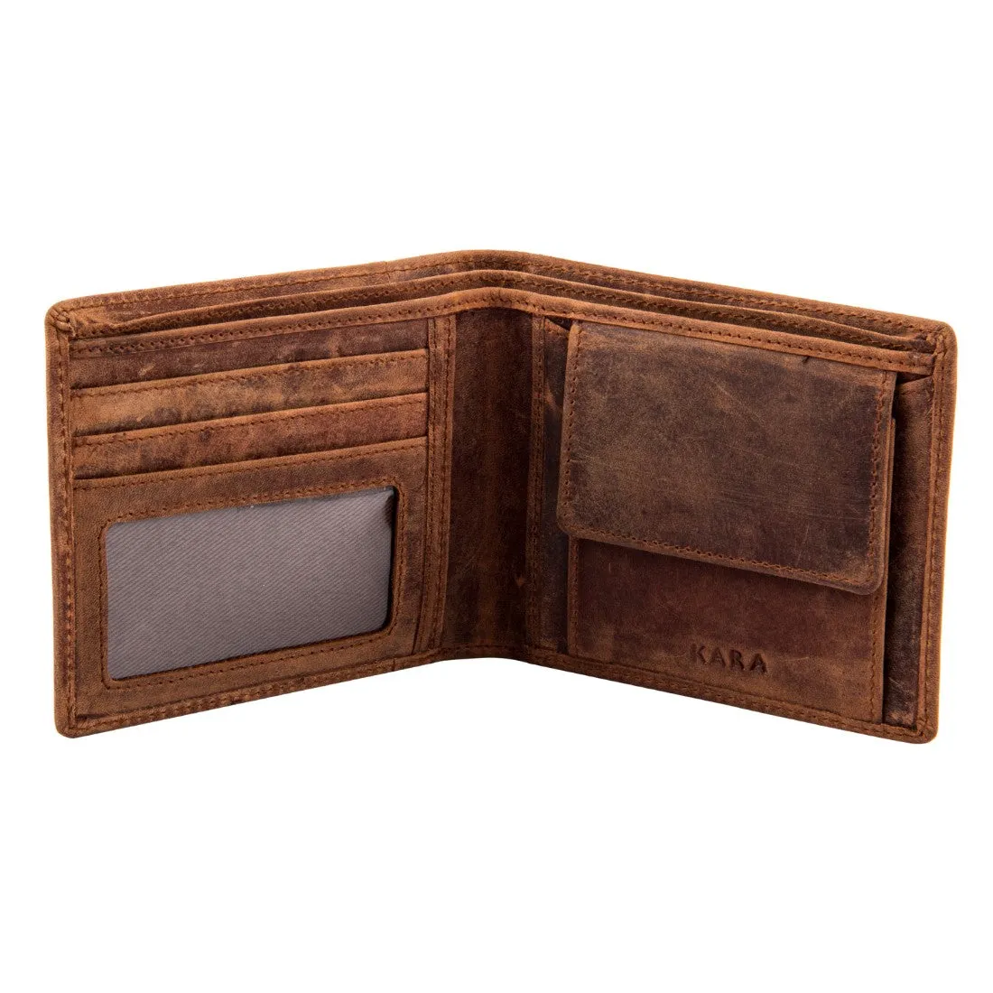 14082 Brown Bifold Wallet