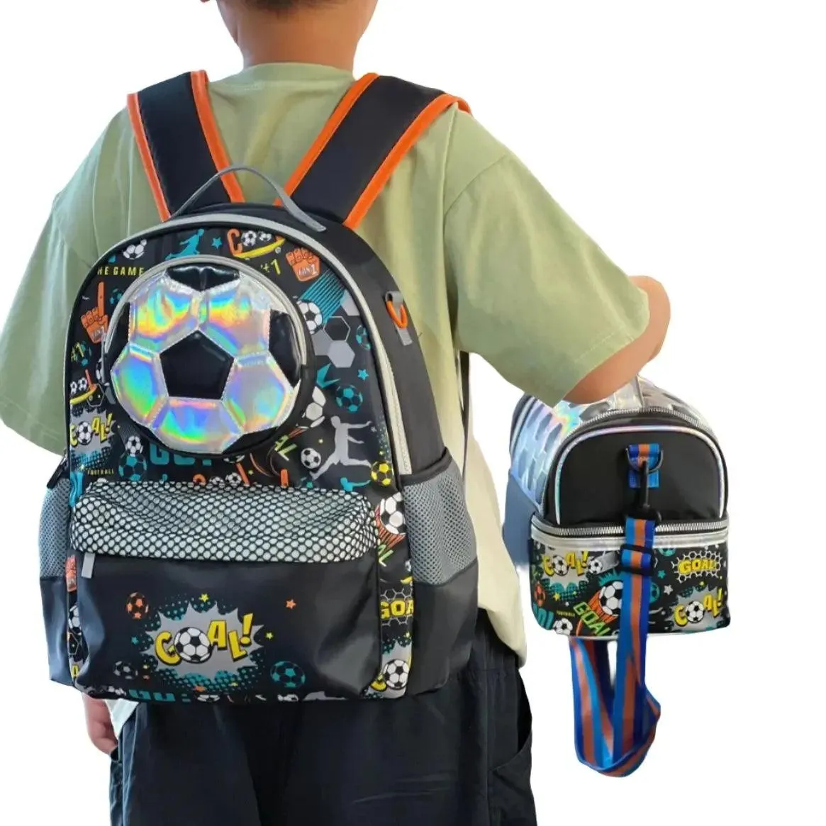 AESTHETIC FOOTBALL BACKPACK