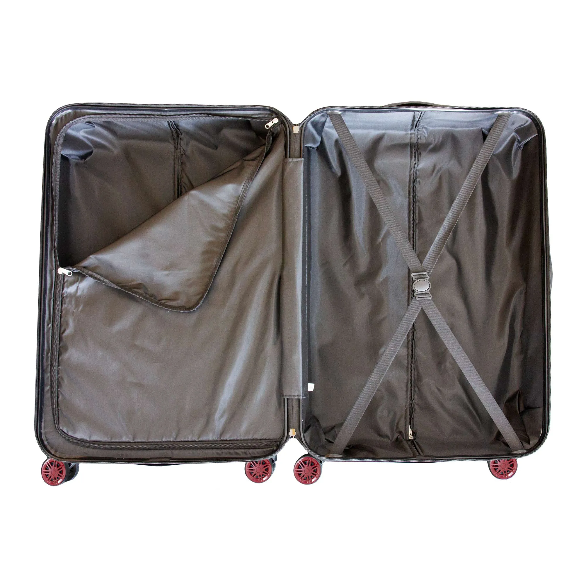 Alto Global ABS Suitcase - Red