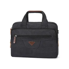 Canvas Briefcase | 17 Inch  Laptop Bag