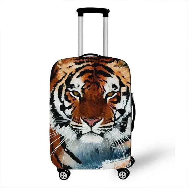 Chic Animal Print XL Luggage Protector - Your Ultimate Travel Defense