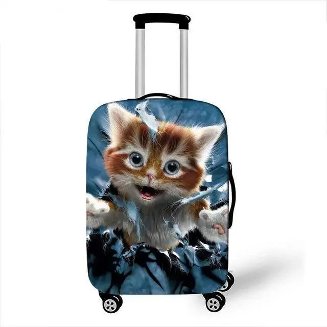 Chic Animal Print XL Luggage Protector - Your Ultimate Travel Defense