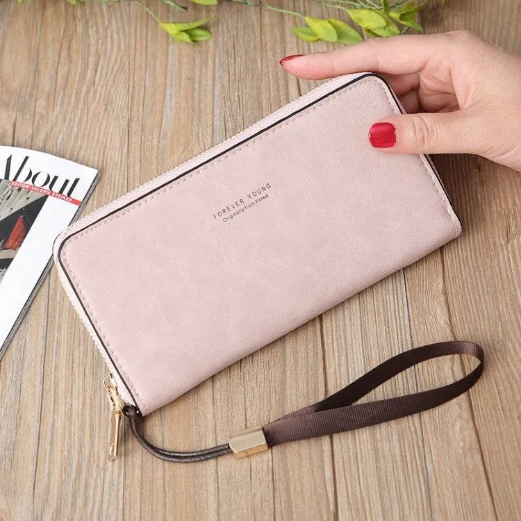 Elegant Zipper Wallet for Women - Stylish Handbag Purse with Multiple Compartments