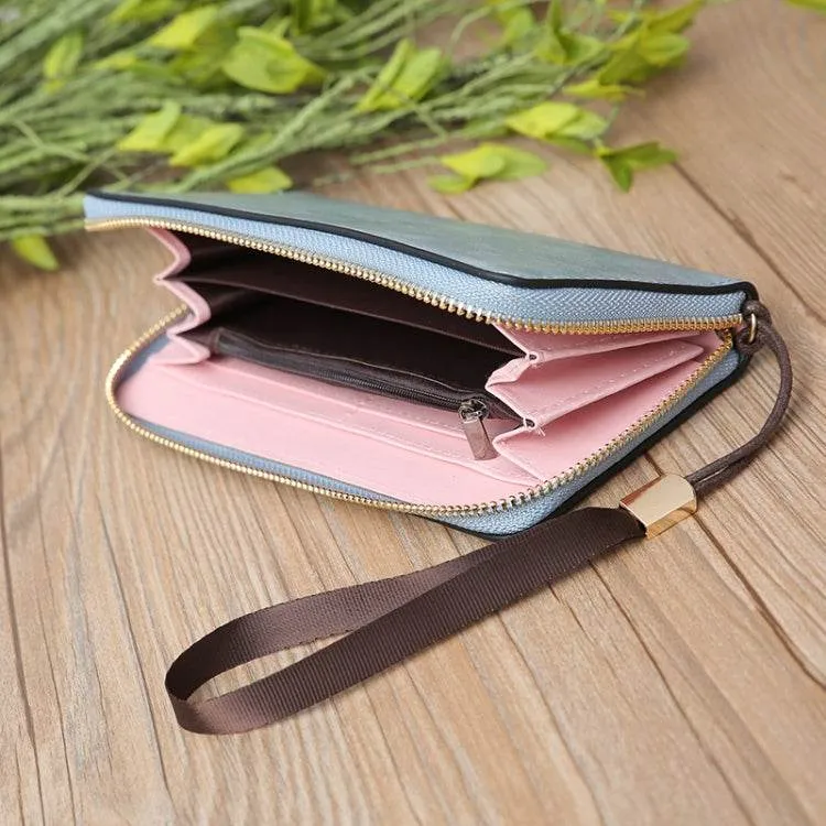 Elegant Zipper Wallet for Women - Stylish Handbag Purse with Multiple Compartments