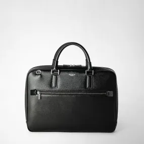 EXTRA SLIM BRIEFCASE IN EVOLUZIONE LEATHER