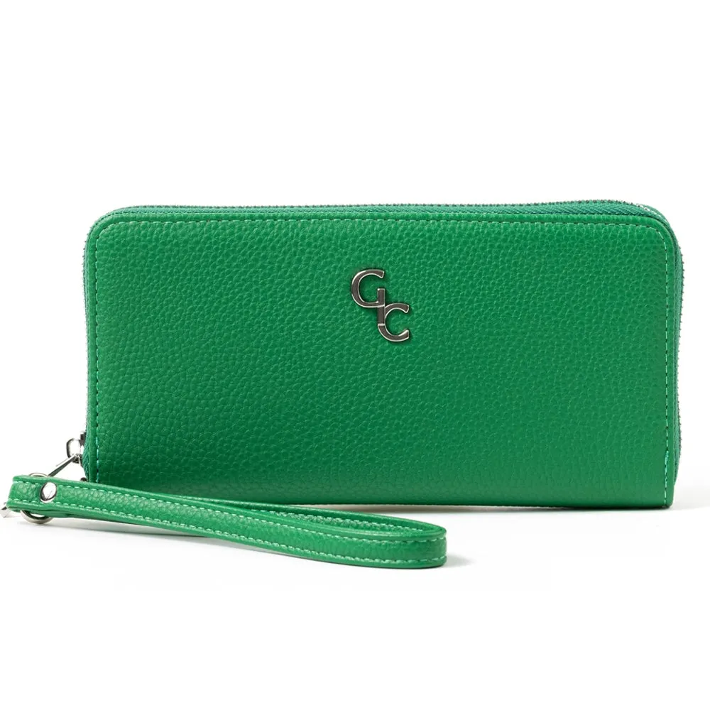 Galway Crystal Fashion Wallet - Green