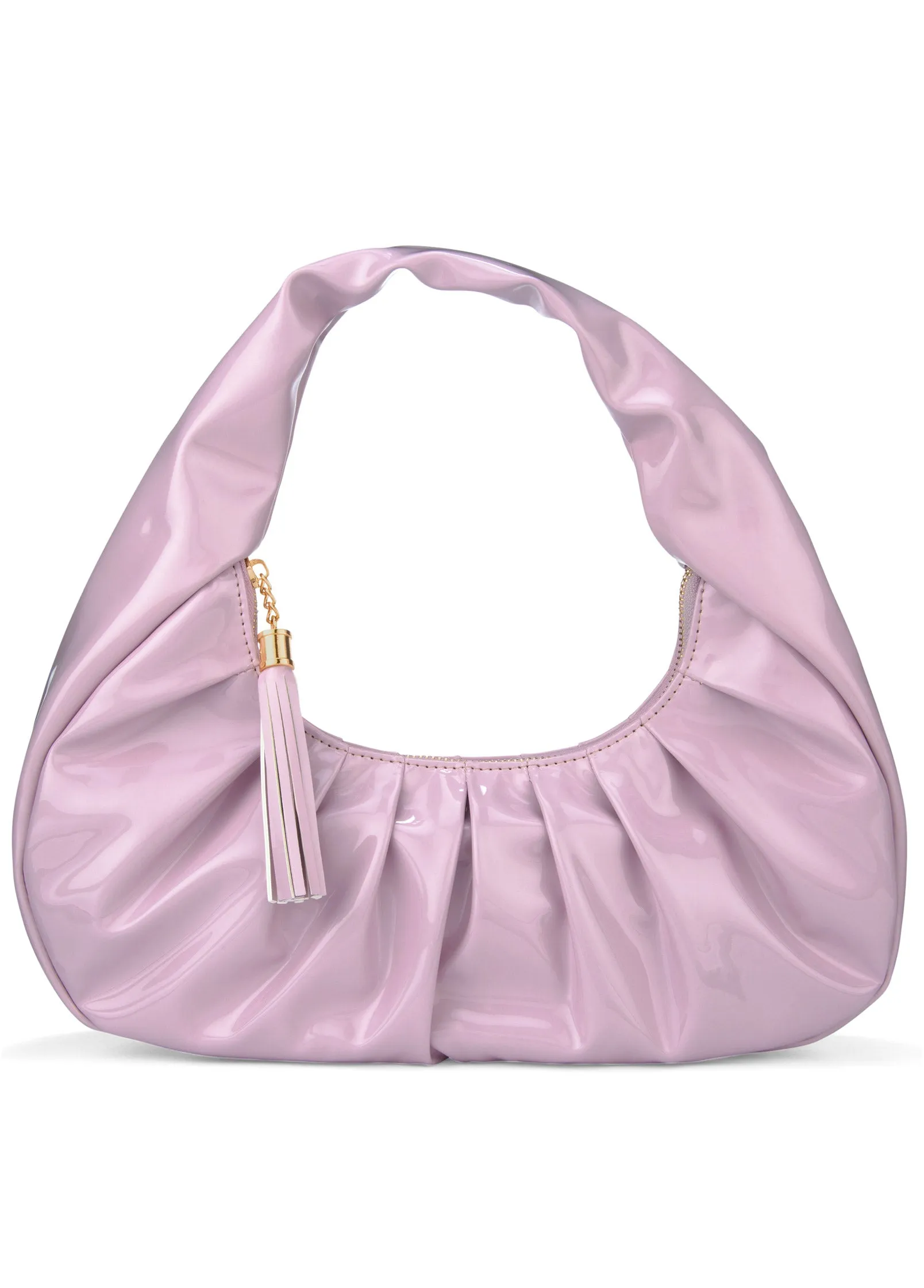 High Shine Hand Bag - Lavender