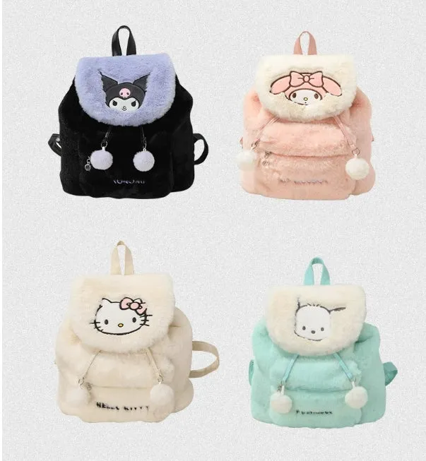 Kawaii Fluffy Backpack