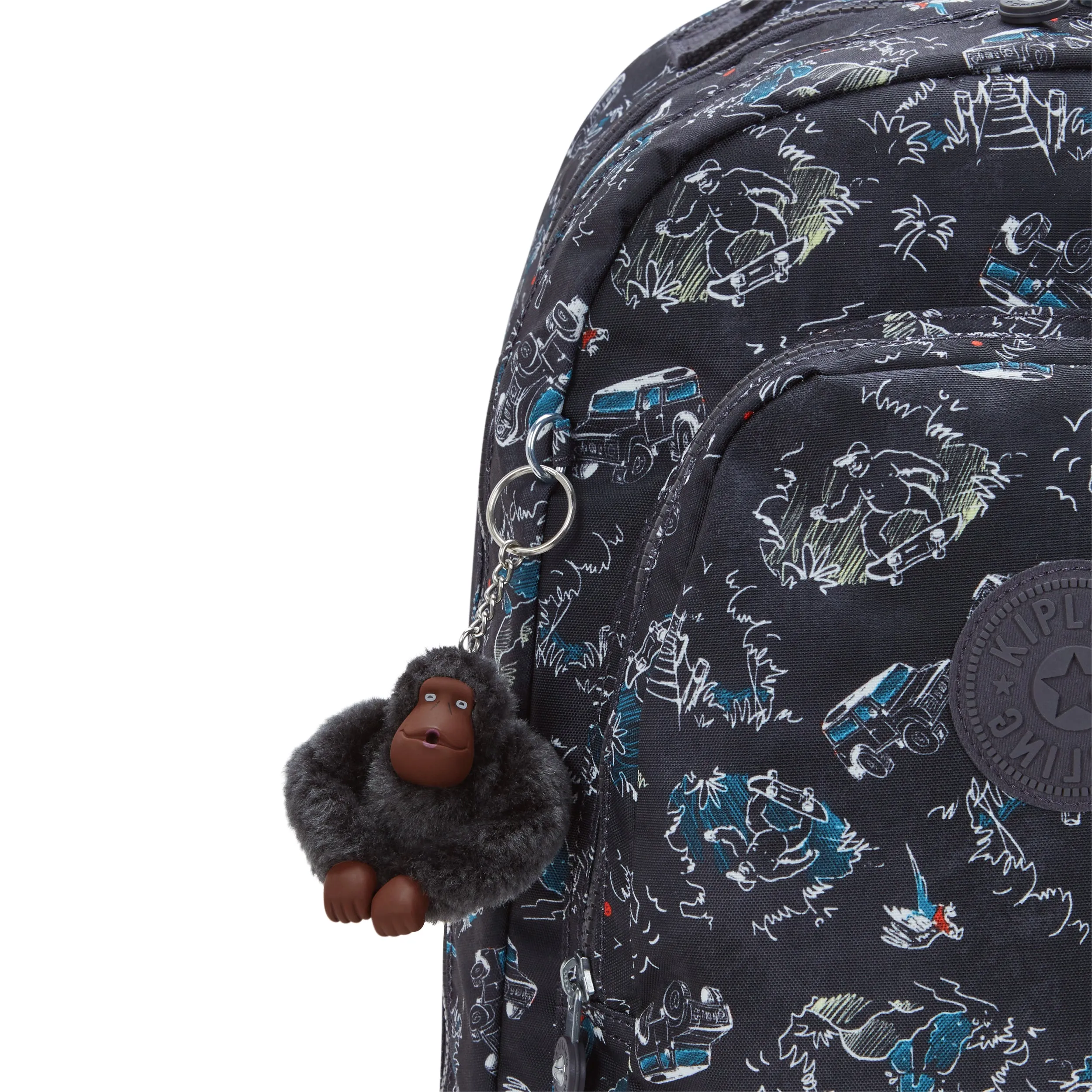 Kipling Class Room Jungle Fun Race Large Backpack C2I7090-TJ3