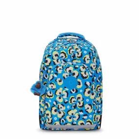 Kipling Class Room Leopard Floral Large Backpack C2I7090-P2A