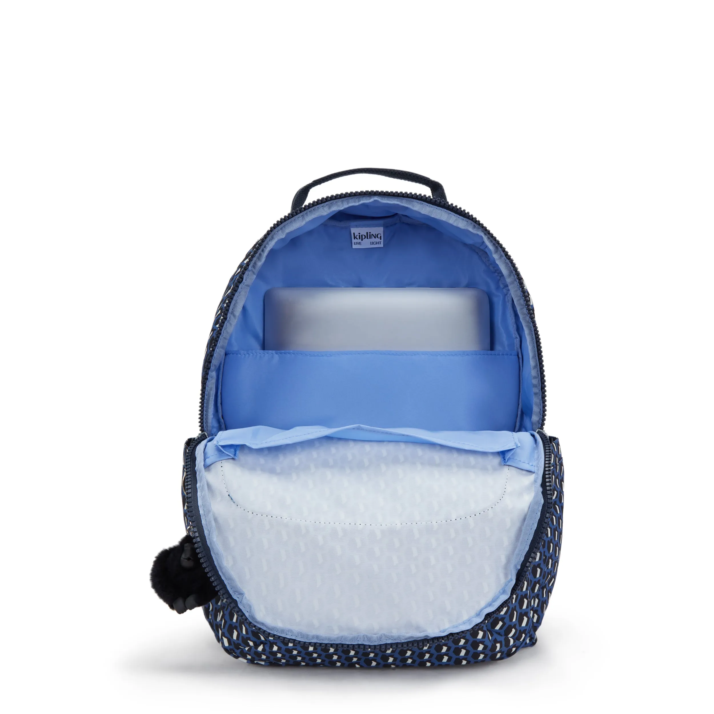 Kipling Seoul 3D K Blue Large Backpack I6269-4JS