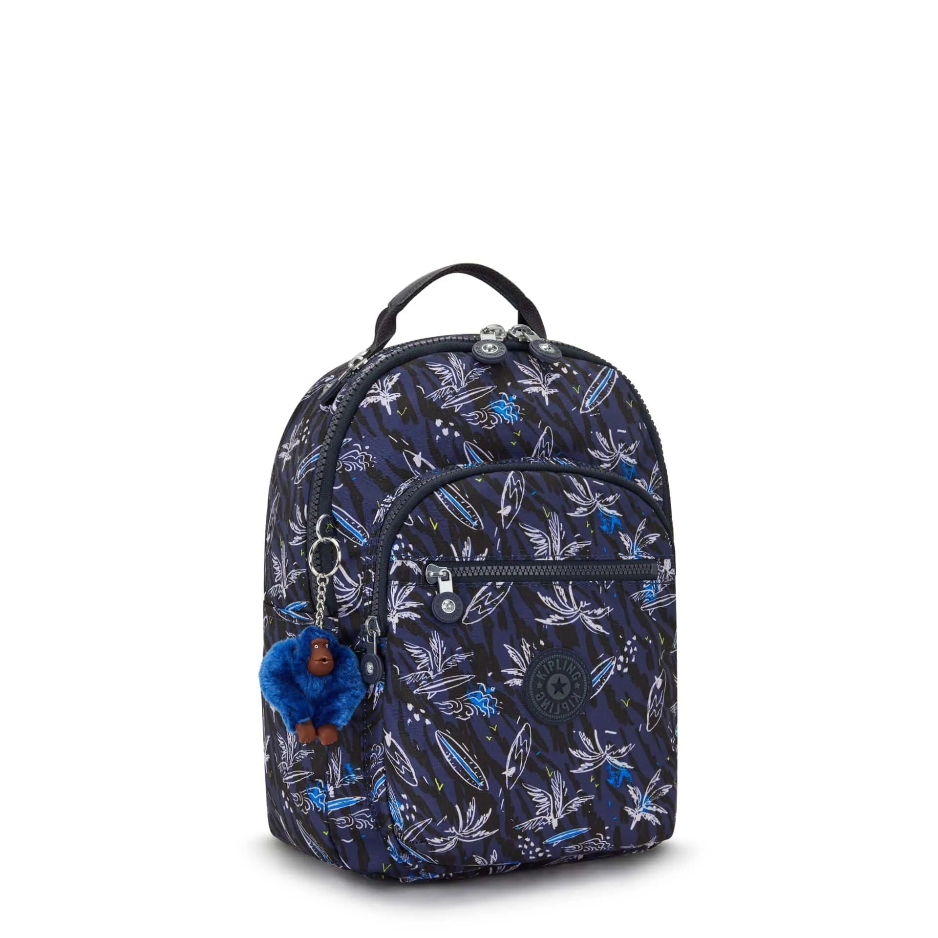 Kipling Seoul S Surf Sea Print Small Backpack C2I5357-Y70