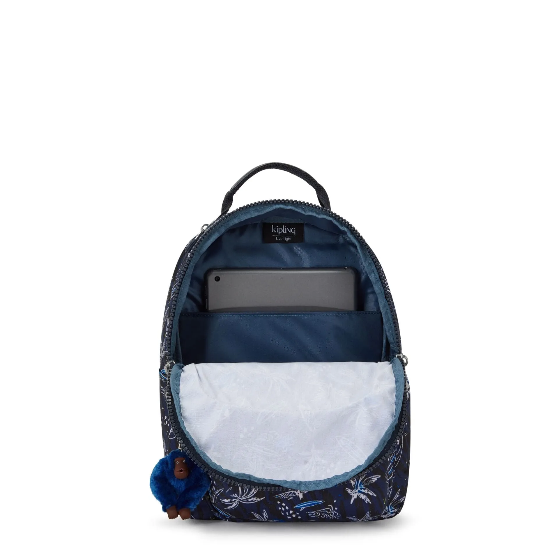 Kipling Seoul S Surf Sea Print Small Backpack C2I5357-Y70