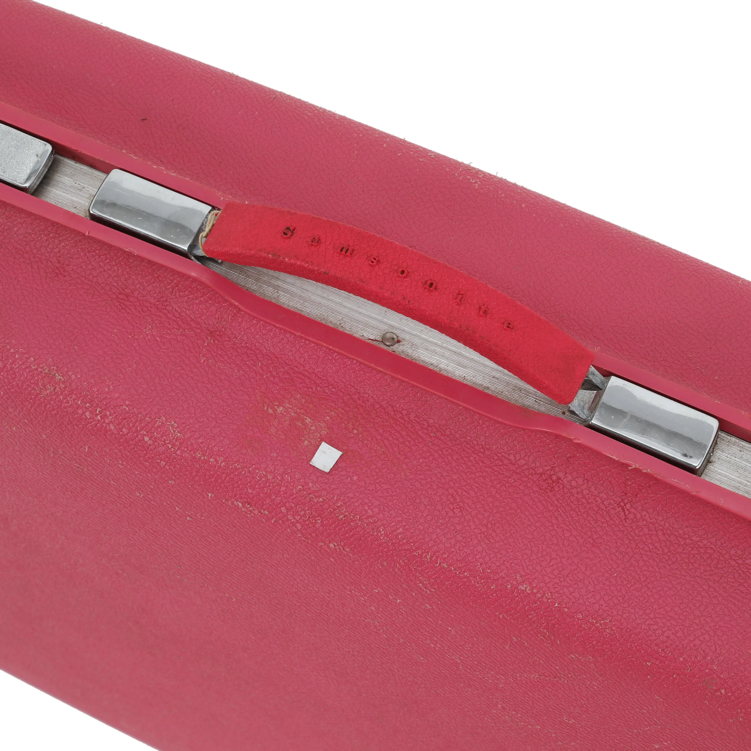 Large Pink Samsonite Suitcase