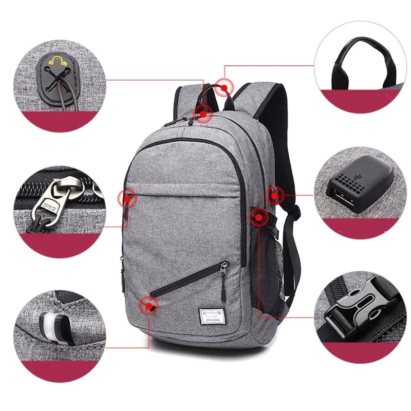 Multi Functional USB Sports bag