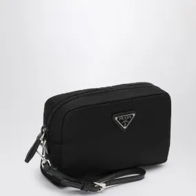 PRADA Mini Re-Nylon Briefcase with Saffiano Leather Details