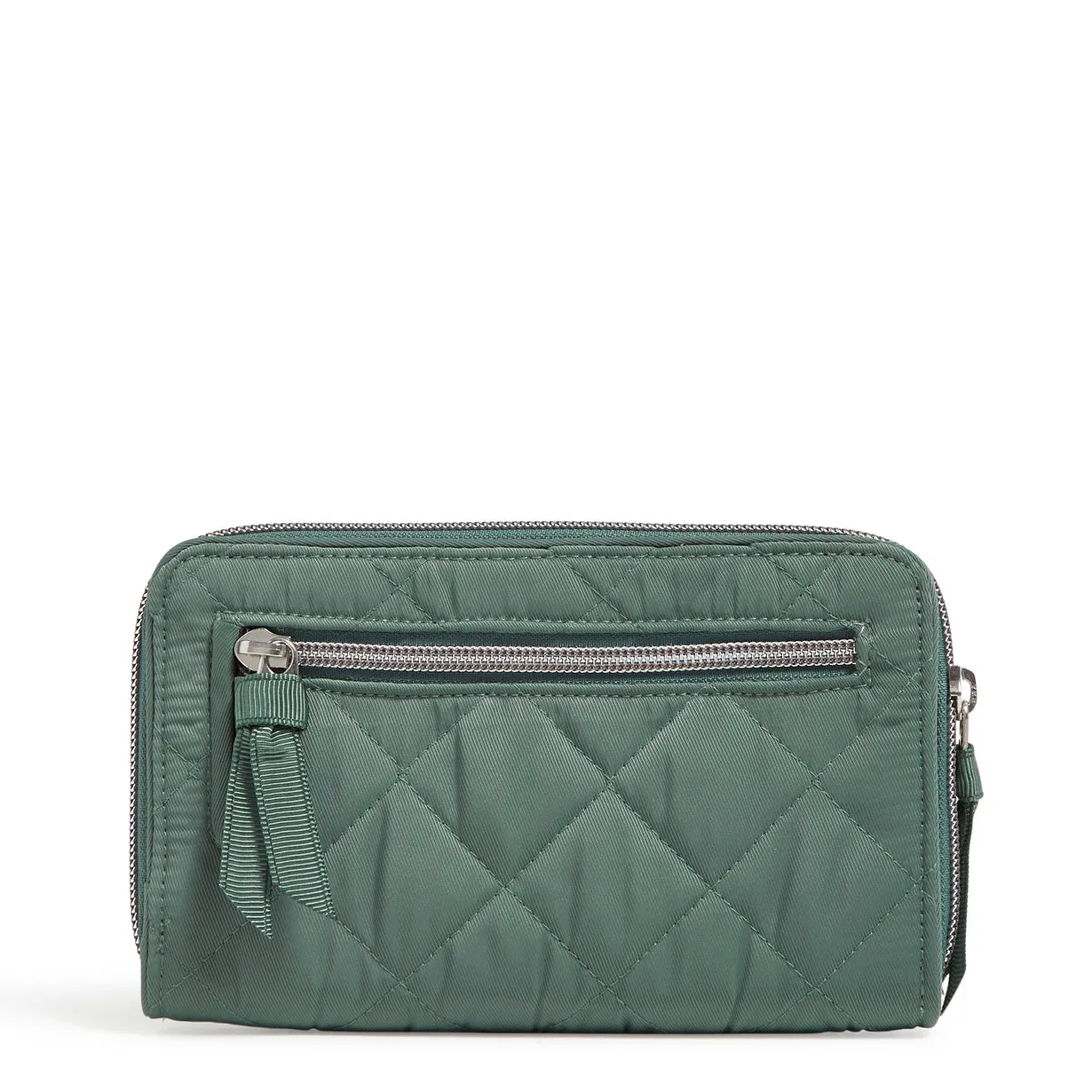 RFID Turnlock Wallet - Olive Leaf