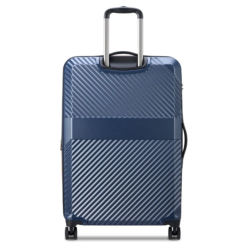 Securitech By Delsey Patrol 75.5cm Large Exp Hardsided Luggage - Blue