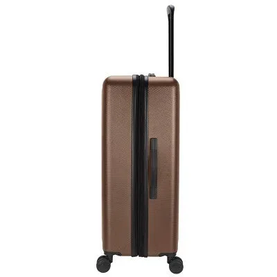 Skyline Hardside Large Checked Spinner Suitcase