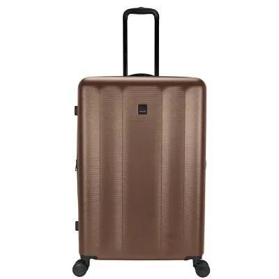 Skyline Hardside Large Checked Spinner Suitcase