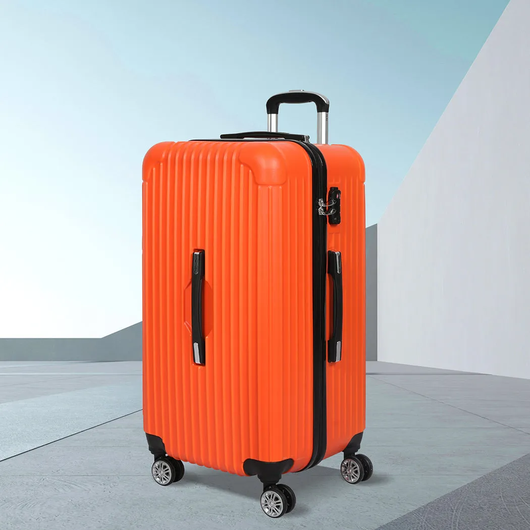 Slimbridge 28"Trunk Luggage Travel Suitcase Orange 28 inch