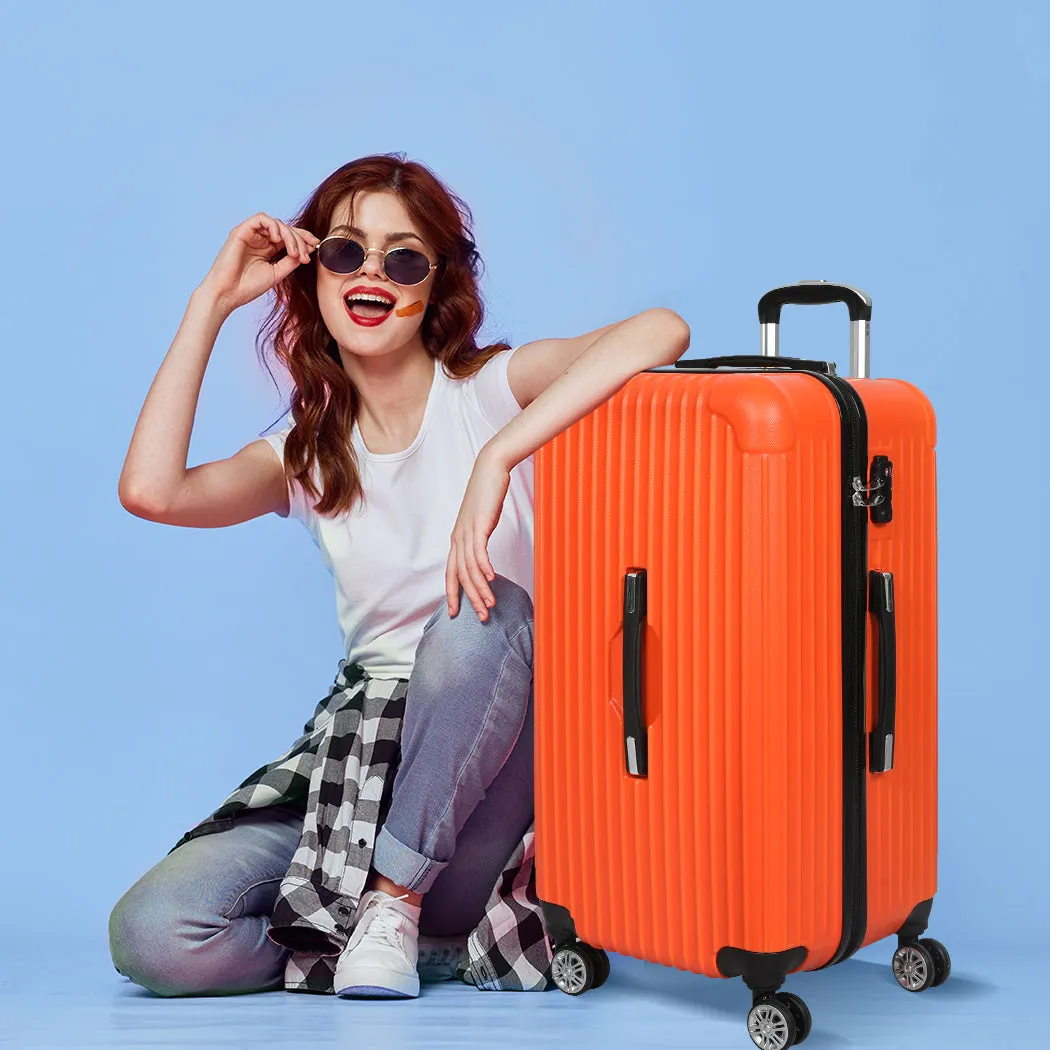 Slimbridge 28"Trunk Luggage Travel Suitcase Orange 28 inch