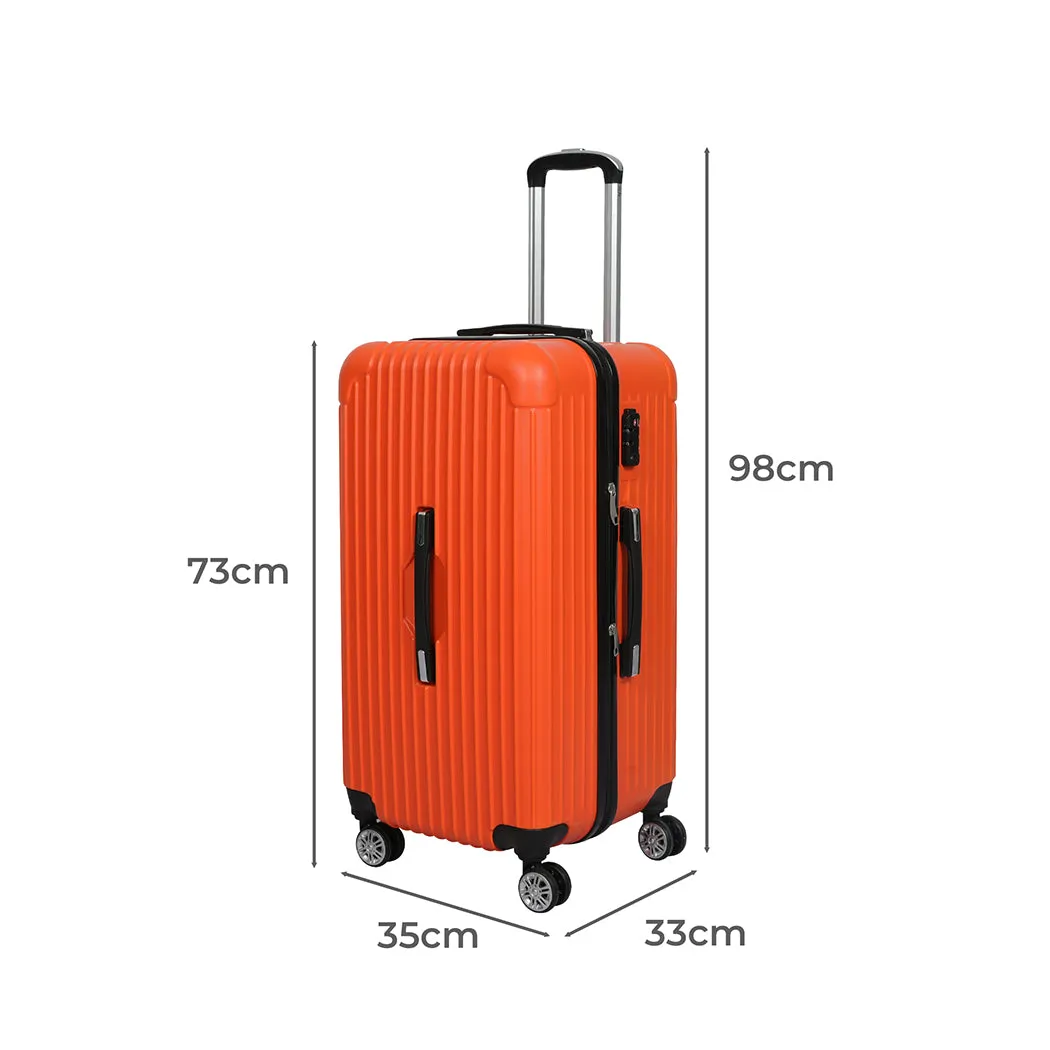 Slimbridge 28"Trunk Luggage Travel Suitcase Orange 28 inch