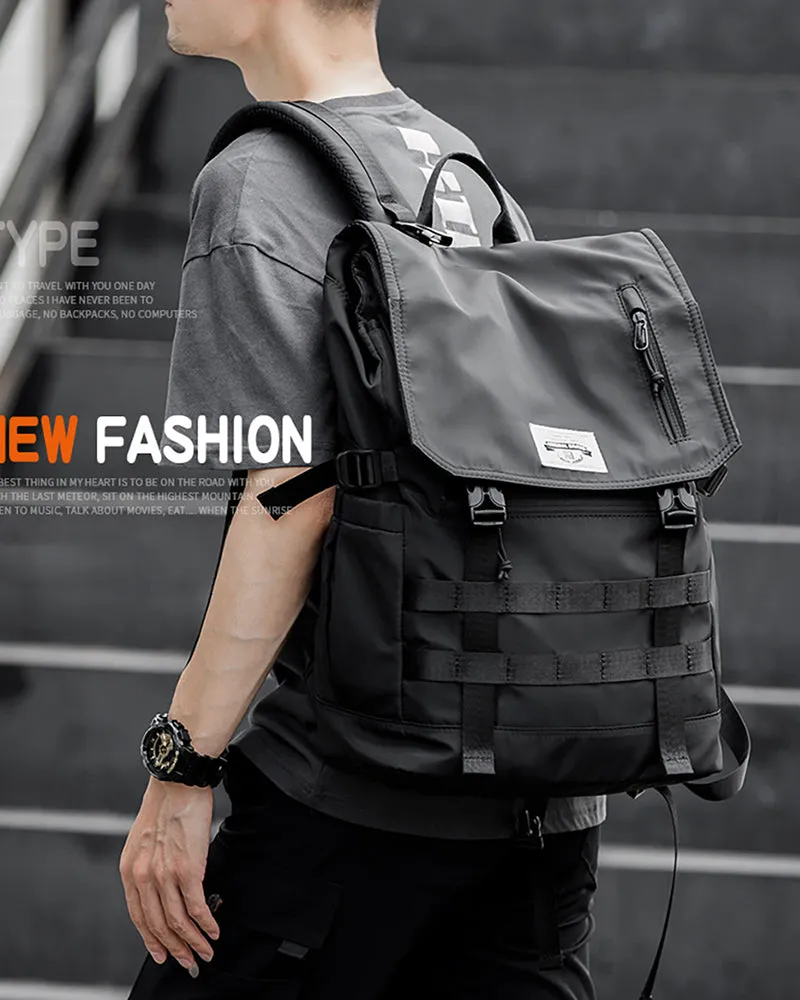 Streetwear Multi-Functional Tech Backpack