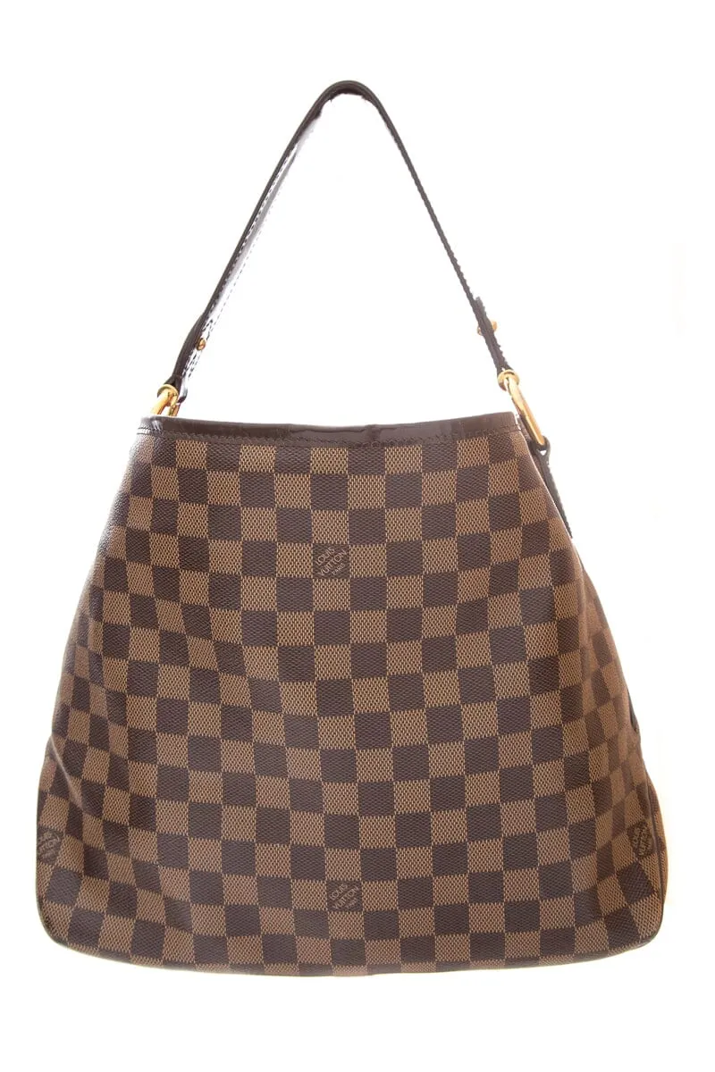 Trendy Inspired Louis Vuitton Brown Damier Ebene Portobello Handbag ***