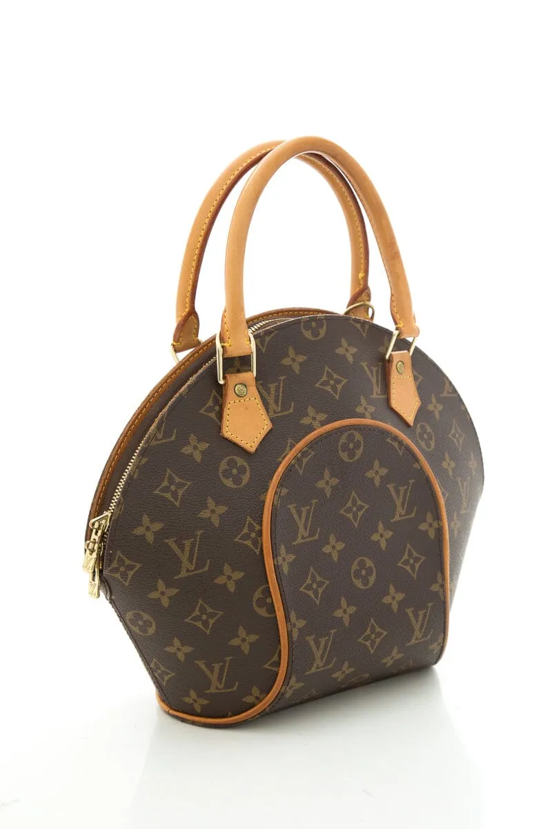 Trendy Inspired Louis Vuitton Brown Monogram Ellipse Handbag