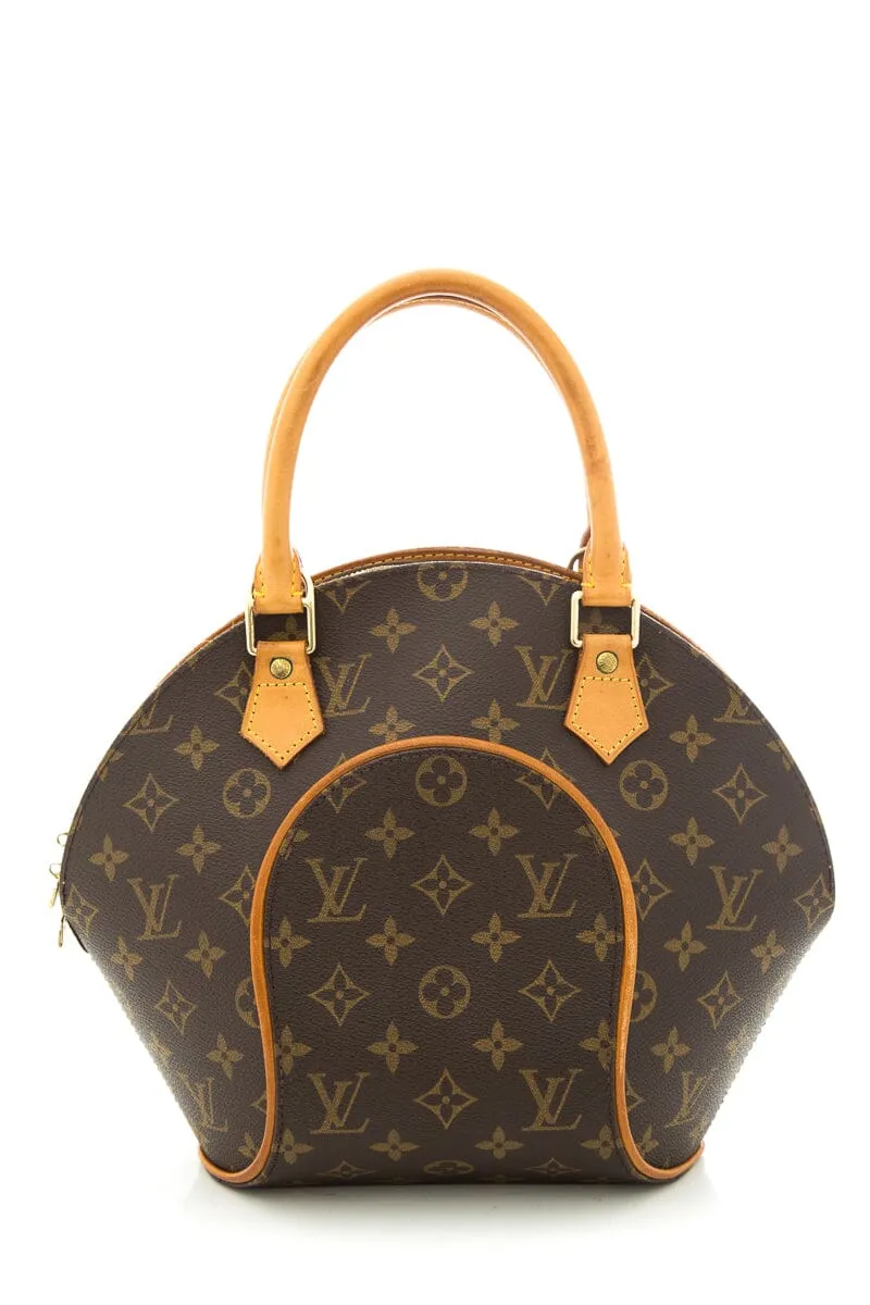 Trendy Inspired Louis Vuitton Brown Monogram Ellipse Handbag