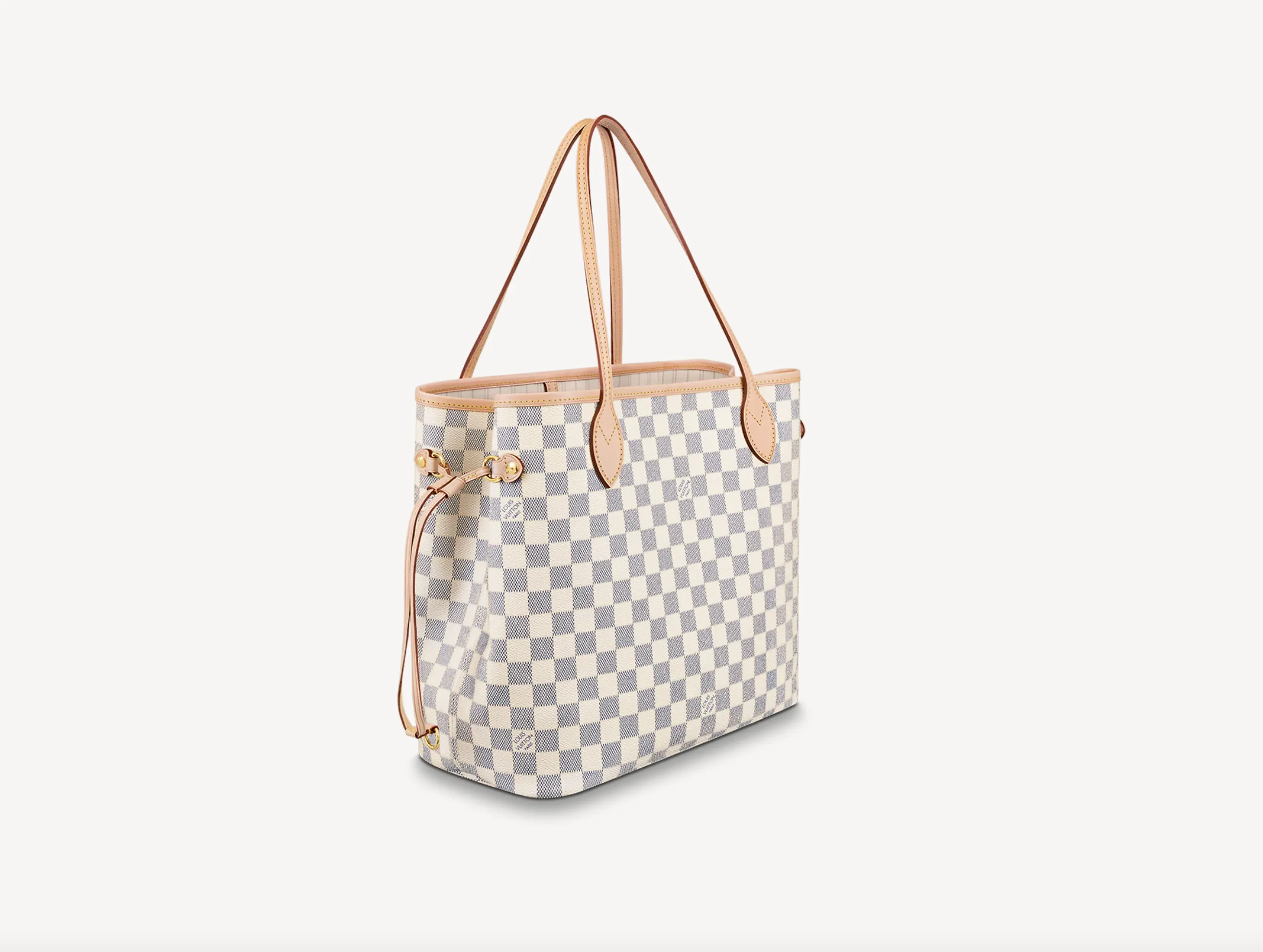 Trendy Inspired Louis Vuitton Damier Azur Neverfull Mm Tote Bag