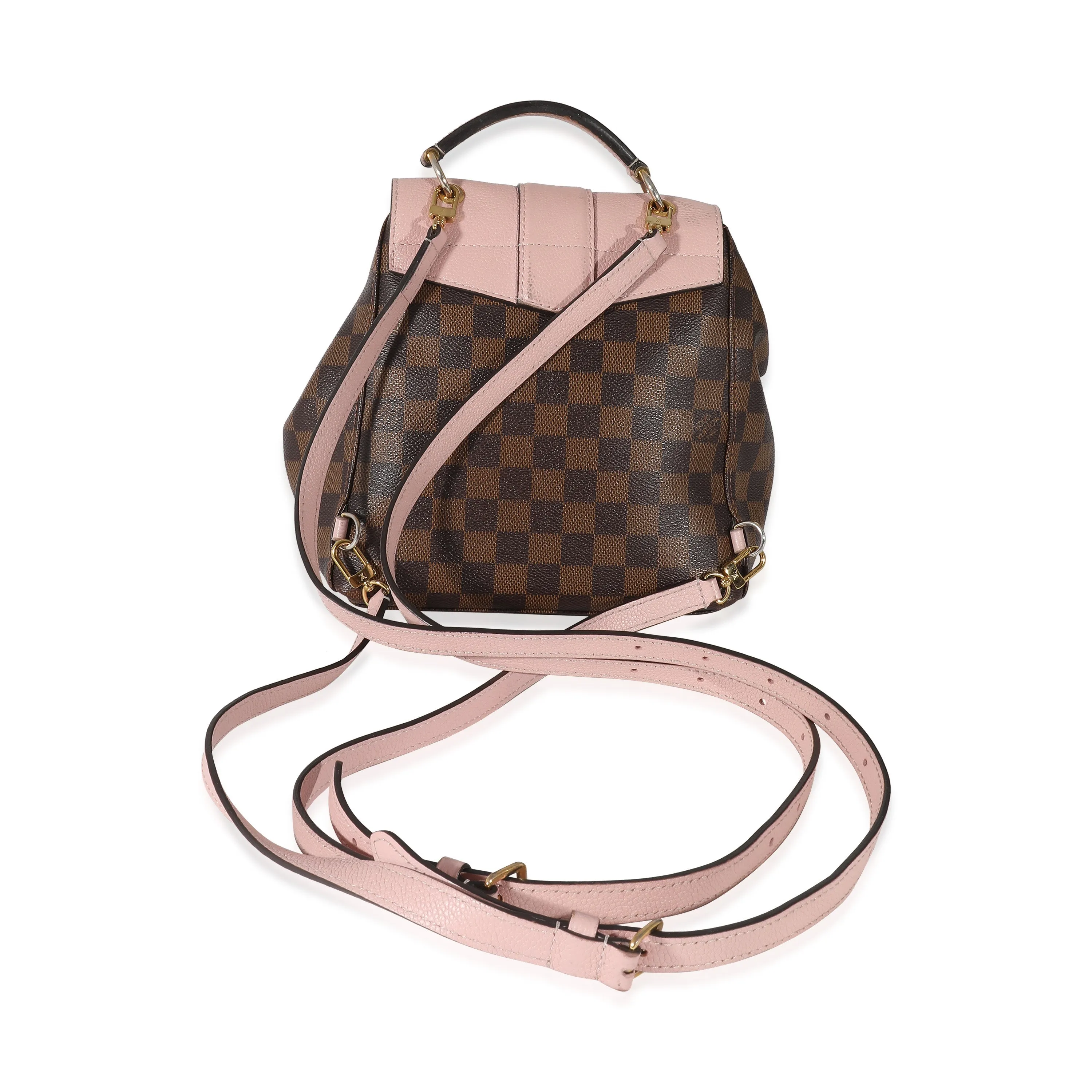 Trendy Inspired Louis Vuitton Magnolia Damier Ebene Canvas Clapton Backpack