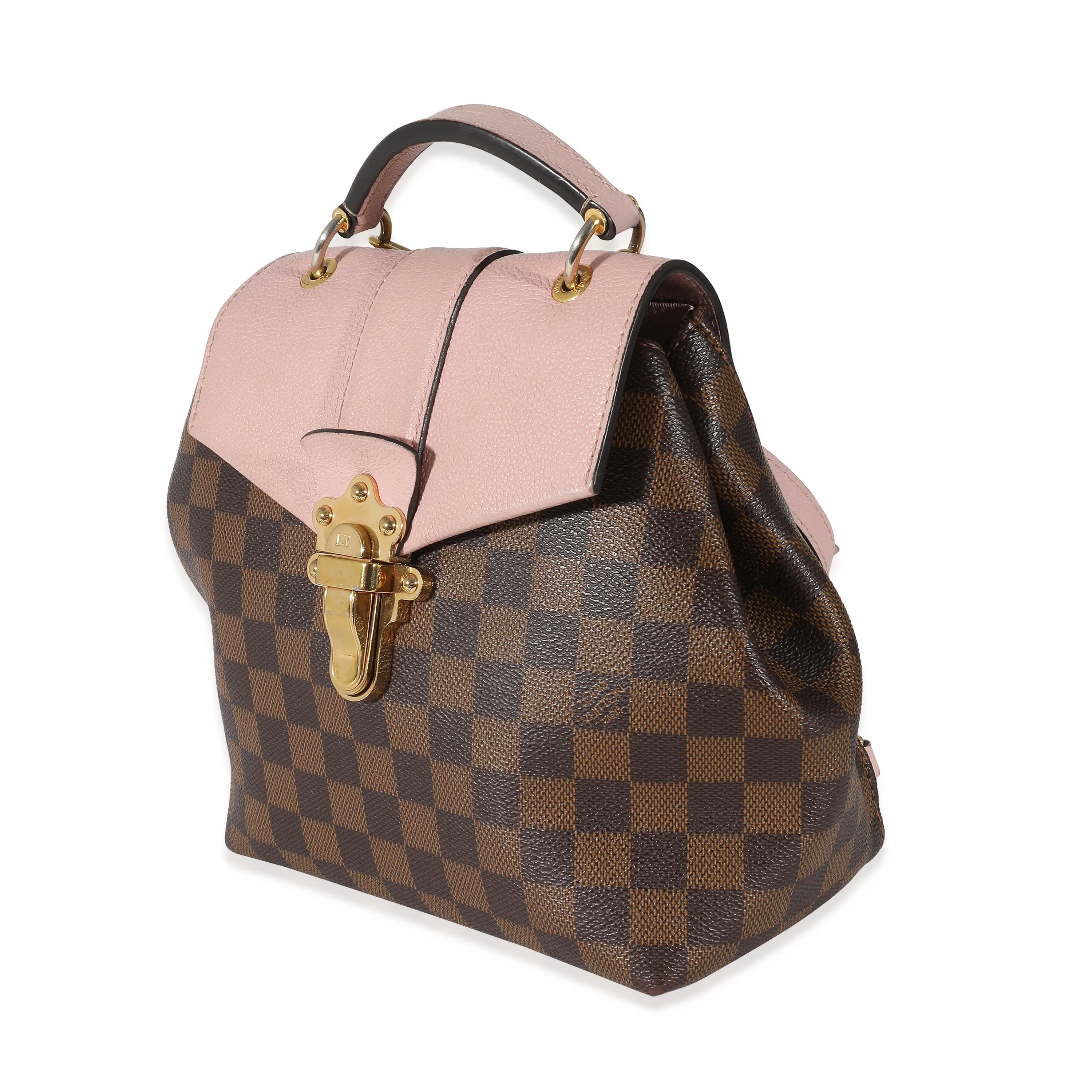 Trendy Inspired Louis Vuitton Magnolia Damier Ebene Canvas Clapton Backpack