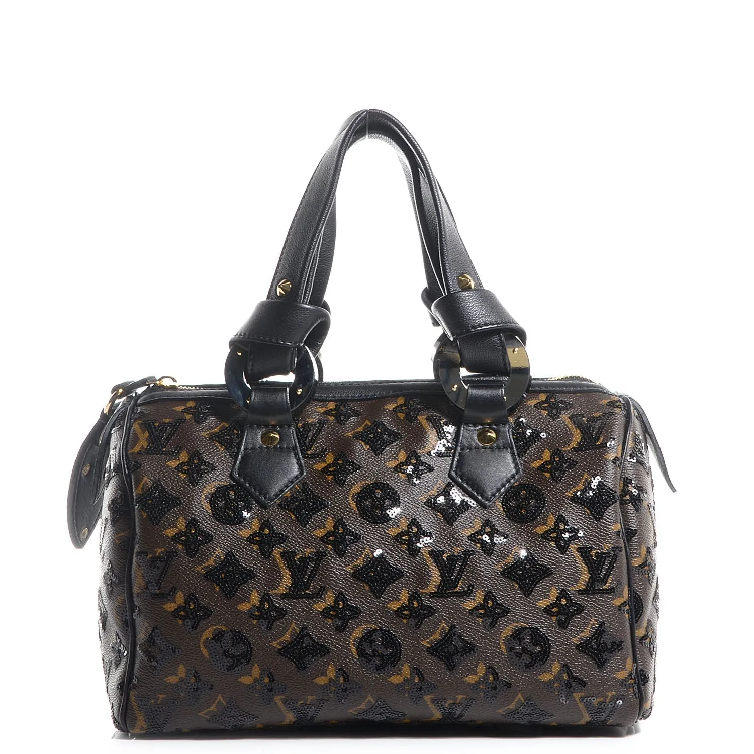 Trendy Inspired Louis Vuitton Monogram Sequins Eclipse Speedy 28 Bag