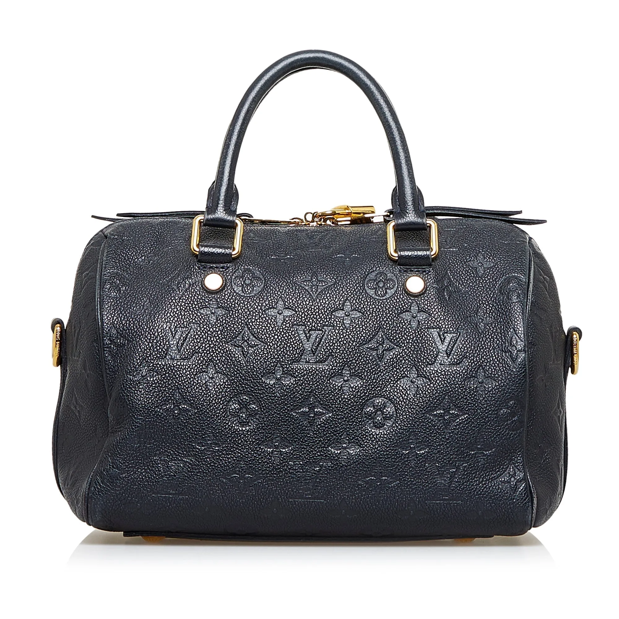 Trendy Inspired Louis Vuitton Speedy 25 Bandoulière Black Monogram Empreinte