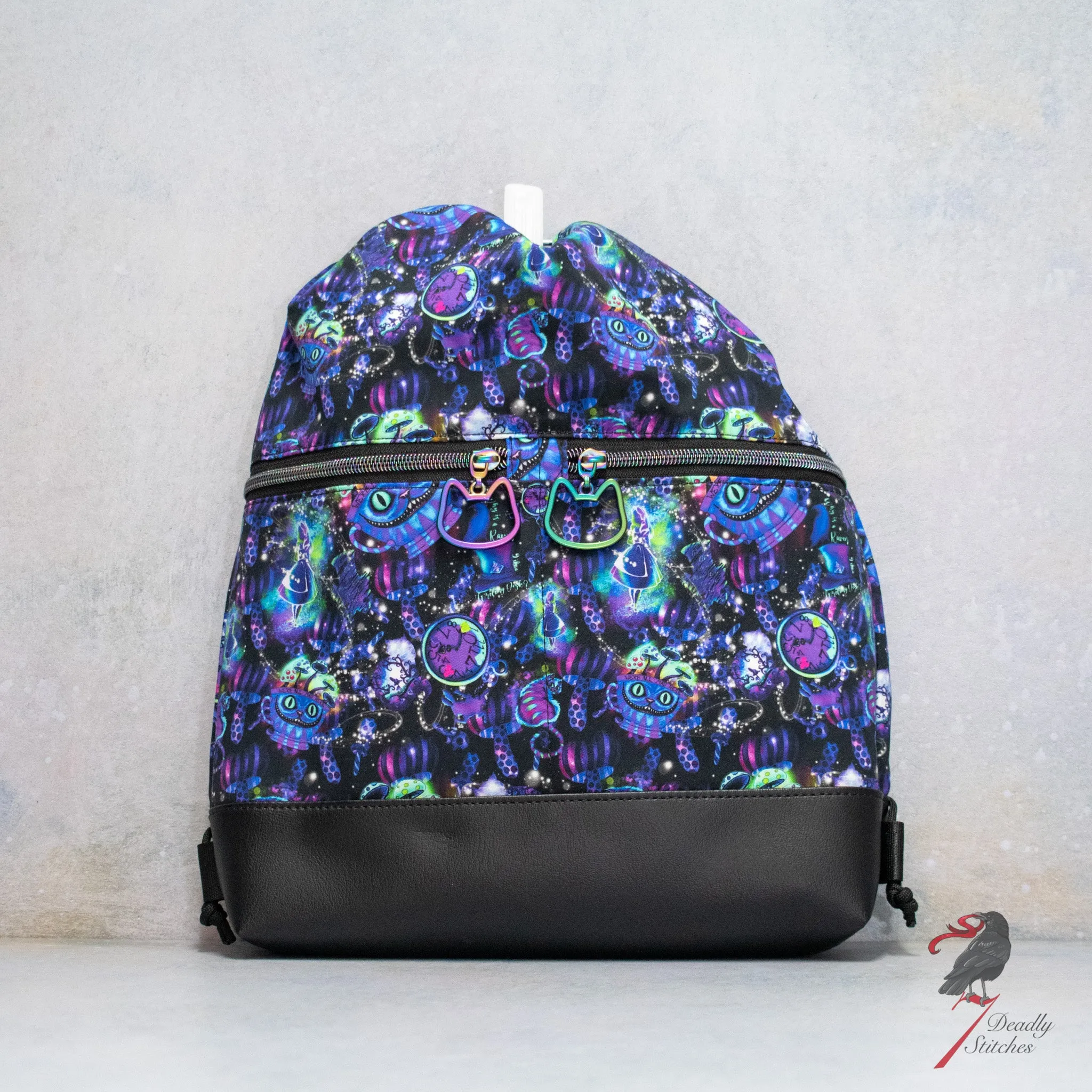 We're All Mad Here Begonia Backpack