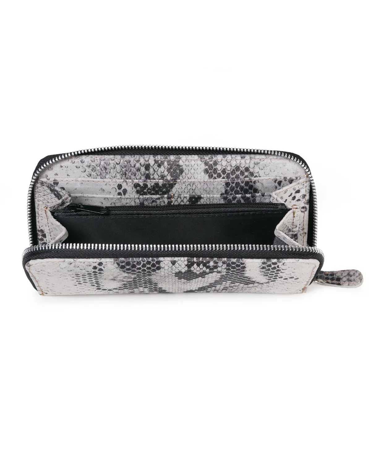 Zip Wallet: White Snake